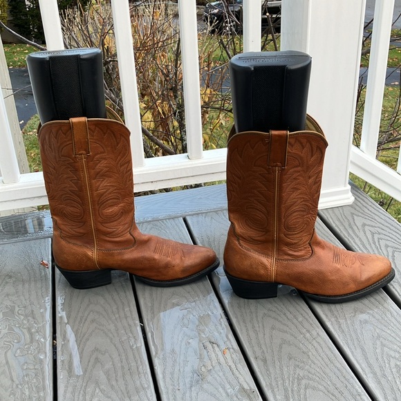 Durango Other - Durango Men Pull-on Western Leather Boot 12” Brown Size 10.5
